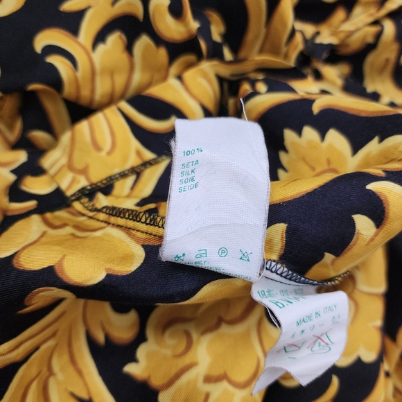 Vintage Gianni Versace Silk Tunic - Picture 5 of 11